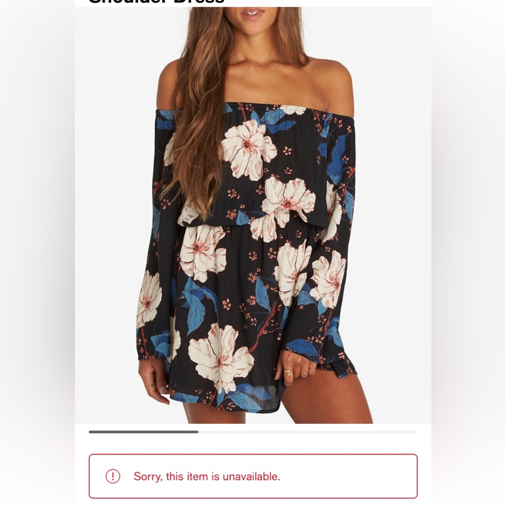 🔥Rare Billabong floral dress. - Picture 2 of 8